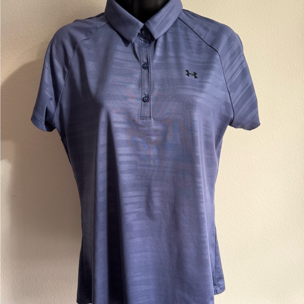 Under Armour Women's Button Down Shirt in Blue